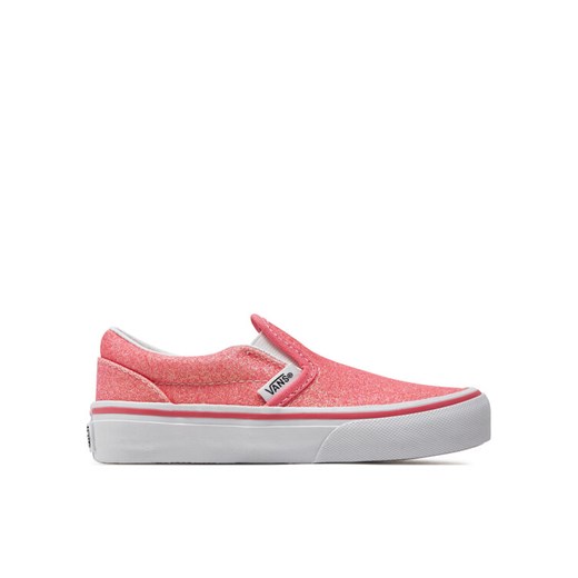 Tenisówki Vans Uy Classic Slip-On VN0005WWPNK1 Różowy ze sklepu eobuwie.pl w kategorii Trampki dziecięce - zdjęcie 182108767
