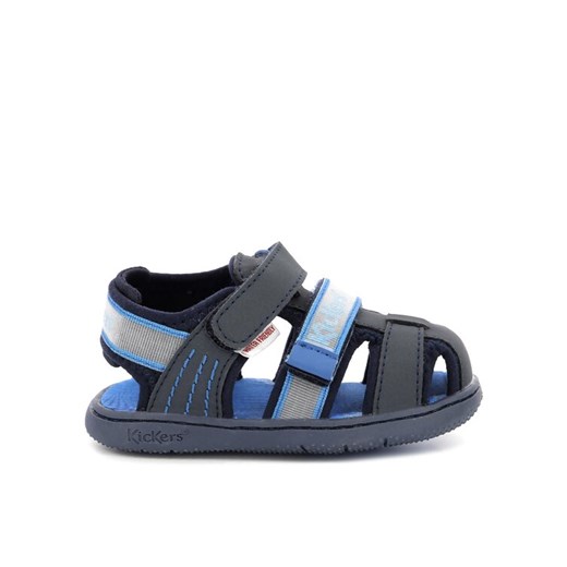 Sandały Kickers Kickbeachou 960600-10-10 M Granatowy ze sklepu eobuwie.pl w kategorii Sandały dziecięce - zdjęcie 182108836