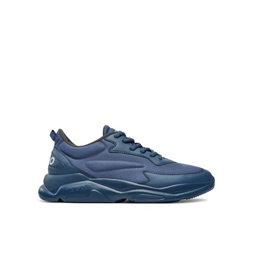 Sneakersy Hugo Leon Runn 50517096 Granatowy ze sklepu eobuwie.pl w kategorii Buty sportowe męskie - zdjęcie 182108858
