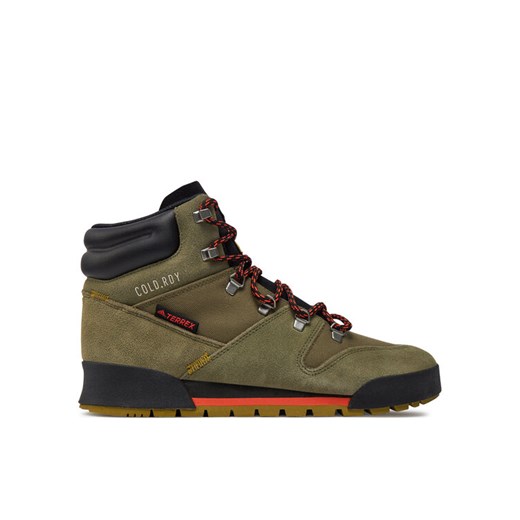 Trekkingi adidas Terrex Snowpitch COLD.RDY Hiking Shoes GW4065 Zielony ze sklepu eobuwie.pl w kategorii Buty trekkingowe męskie - zdjęcie 182108957