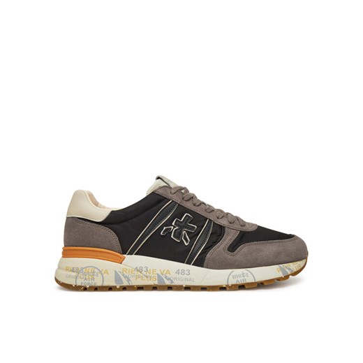Sneakersy Premiata LANDER VAR 7207 Szary ze sklepu eobuwie.pl w kategorii Buty sportowe męskie - zdjęcie 182108978