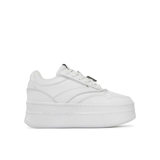 Sneakersy KARL LAGERFELD KL65020 Biały ze sklepu eobuwie.pl w kategorii Buty sportowe damskie - zdjęcie 182108995