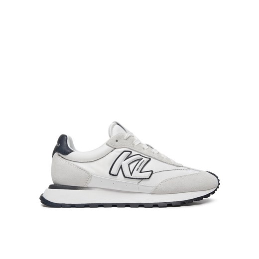 Sneakersy KARL LAGERFELD Kairo KL61124A Biały ze sklepu eobuwie.pl w kategorii Buty sportowe damskie - zdjęcie 182109016