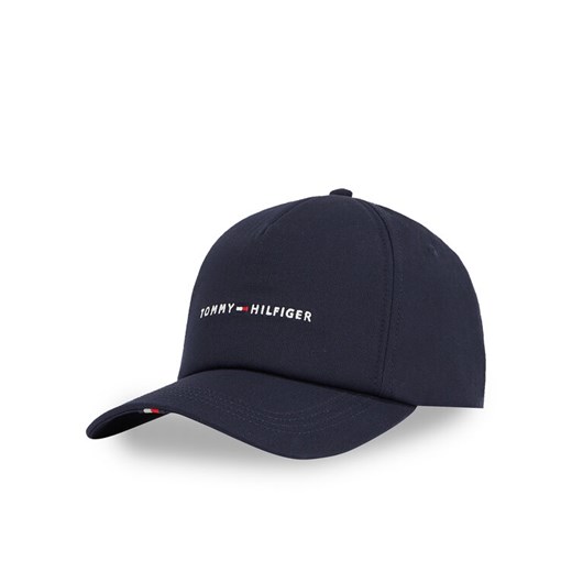 Czapka z daszkiem Tommy Hilfiger Th Foundation Soft 6 Panel Cap AM0AM13162 Granatowy ze sklepu eobuwie.pl w kategorii Czapki z daszkiem męskie - zdjęcie 182109035