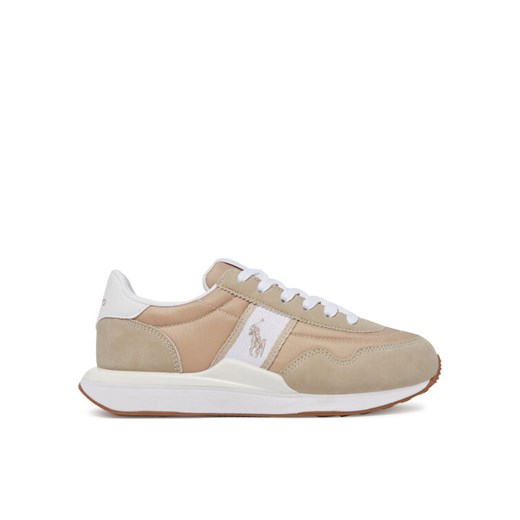 Sneakersy Polo Ralph Lauren Train 89 Sport RL02441272 Beżowy ze sklepu eobuwie.pl w kategorii Buty sportowe dziecięce - zdjęcie 182109059