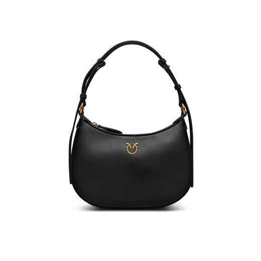 Torebka Pinko Half Moon Mini Fl . PE 24 PLTT 102790 A0F1 Czarny ze sklepu eobuwie.pl w kategorii Listonoszki - zdjęcie 182109108