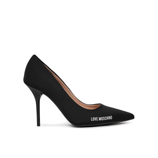 Szpilki LOVE MOSCHINO JA10089G1MIM0000 Czarny ze sklepu eobuwie.pl w kategorii Czółenka - zdjęcie 182109167