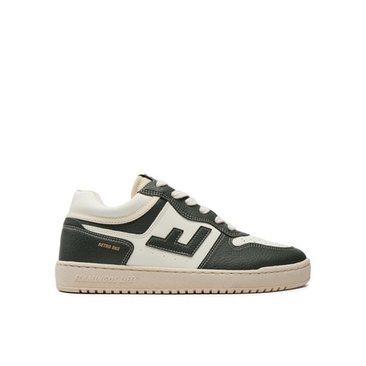 Sneakersy Flamingos Life Retro 86s R8forpea Biały ze sklepu eobuwie.pl w kategorii Buty sportowe męskie - zdjęcie 182109199