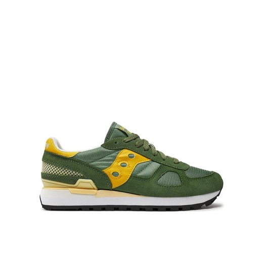 Sneakersy Saucony Shadow Original S2108-880 Zielony ze sklepu eobuwie.pl w kategorii Buty sportowe męskie - zdjęcie 182109229