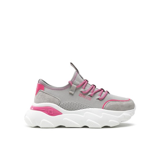 Sneakersy Big Star Shoes KK274030 Szary ze sklepu eobuwie.pl w kategorii Buty sportowe damskie - zdjęcie 182109285