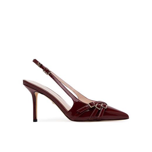 Sandały Guess 5GGZ31 7231A Bordowy ze sklepu eobuwie.pl w kategorii Sandały damskie - zdjęcie 182109337