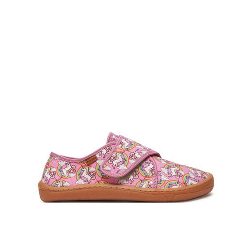 Kapcie Froddo Barefoot Slippers G1700408-4 D Różowy ze sklepu eobuwie.pl w kategorii Kapcie dziecięce - zdjęcie 182109375