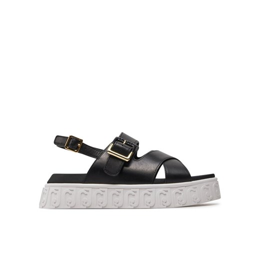 Sandały Liu Jo Lovely Sandal 01 BA4131 P0102 Czarny ze sklepu eobuwie.pl w kategorii Sandały damskie - zdjęcie 182109376