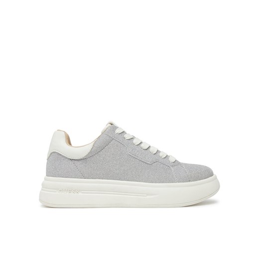 Sneakersy Guess FLPWIN LEL12 Srebrny ze sklepu eobuwie.pl w kategorii Buty sportowe damskie - zdjęcie 182109447
