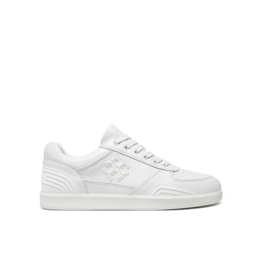 Sneakersy Tory Burch Clover 152959 Biały ze sklepu eobuwie.pl w kategorii Buty sportowe damskie - zdjęcie 182109459