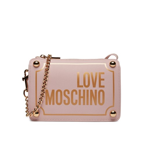 Torebka LOVE MOSCHINO JC4353PP0IK1160A Różowy ze sklepu eobuwie.pl w kategorii Kopertówki - zdjęcie 182109465