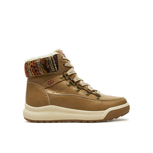 Botki Lee Cooper LCJ-24-01-2985LA Beżowy ze sklepu eobuwie.pl w kategorii Botki - zdjęcie 182109559