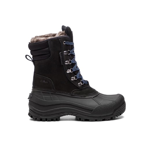 Śniegowce CMP Kinos Snow Boots Wp 3Q48867 Czarny ze sklepu eobuwie.pl w kategorii Buty zimowe męskie - zdjęcie 182109579