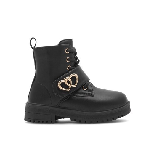 Botki Nelli Blu CM230503-1 Czarny ze sklepu eobuwie.pl w kategorii Buty zimowe dziecięce - zdjęcie 182109588