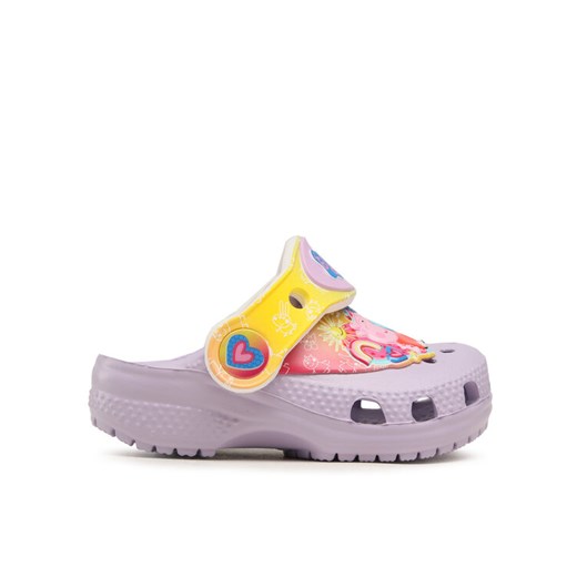 Klapki Crocs Cls Fl Iam Peppa Pig Cgt 207915 Fioletowy Crocs 19_20 eobuwie.pl