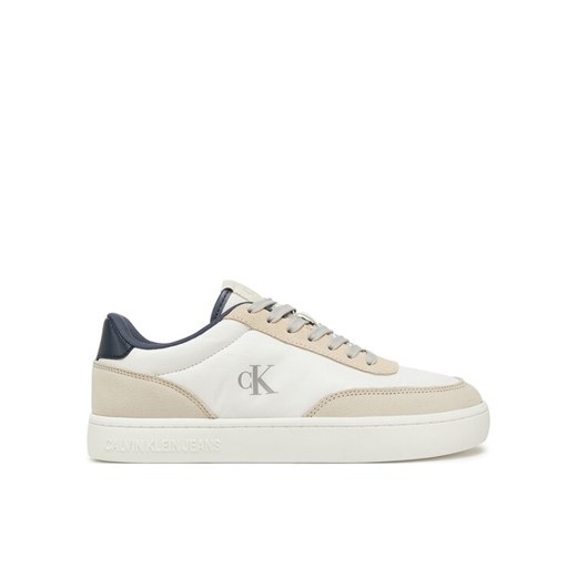 Sneakersy Calvin Klein Jeans Classic Cupsole In Tc YM0YM01194 Biały ze sklepu eobuwie.pl w kategorii Buty sportowe męskie - zdjęcie 182109615