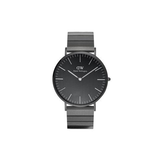 Zegarek Daniel Wellington DW00100778 Czarny ze sklepu eobuwie.pl w kategorii Zegarki - zdjęcie 182109718