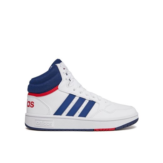 Sneakersy adidas Hoops Mid Shoes GZ9647 Biały ze sklepu eobuwie.pl w kategorii Buty sportowe damskie - zdjęcie 182109816