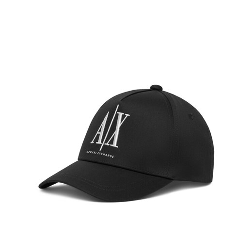 Czapka z daszkiem Armani Exchange XM000811 AF13343 UC001 Czarny ze sklepu eobuwie.pl w kategorii Czapki z daszkiem damskie - zdjęcie 182109899