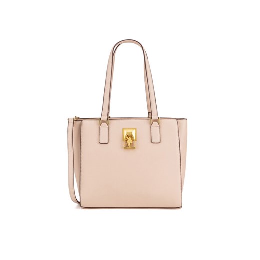 Torebka U.S. Polo Assn. BIUXT8485WVP Écru ze sklepu eobuwie.pl w kategorii Torby Shopper bag - zdjęcie 182109925