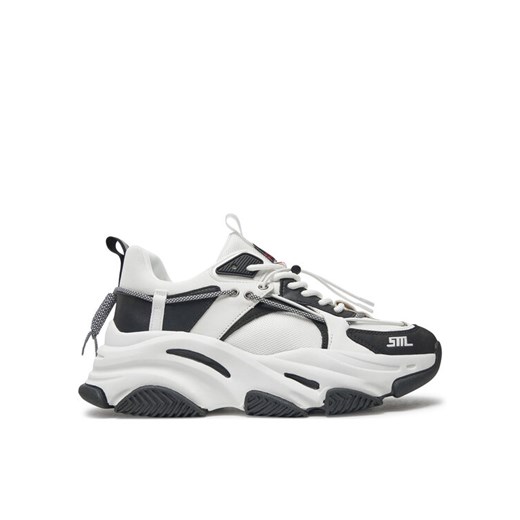 Sneakersy Steve Madden Vault 2 SM11003461 Biały ze sklepu eobuwie.pl w kategorii Buty sportowe damskie - zdjęcie 182109955