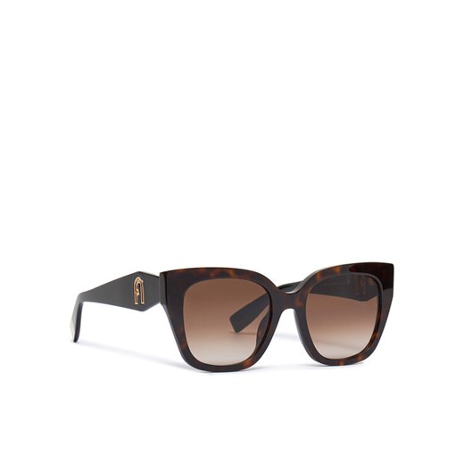 Okulary przeciwsłoneczne Furla WD00123 BX3774 HAO00 Brązowy ze sklepu eobuwie.pl w kategorii Okulary przeciwsłoneczne damskie - zdjęcie 182109985