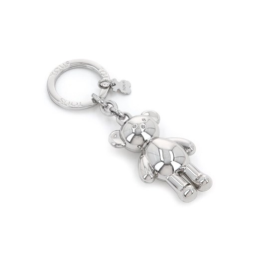 Brelok TOUS Llavero Oso Teddy Bear 2001594356 Srebrny ze sklepu eobuwie.pl w kategorii Breloki - zdjęcie 182110019