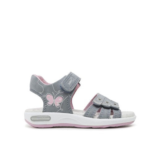 Sandały Superfit 1-006137-8020 S Niebieski ze sklepu eobuwie.pl w kategorii Sandały dziecięce - zdjęcie 182110025