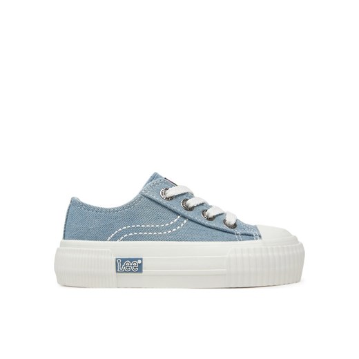 Trampki Lee ISLA C LOW JR 50251058.71G Niebieski ze sklepu eobuwie.pl w kategorii Trampki dziecięce - zdjęcie 182110105