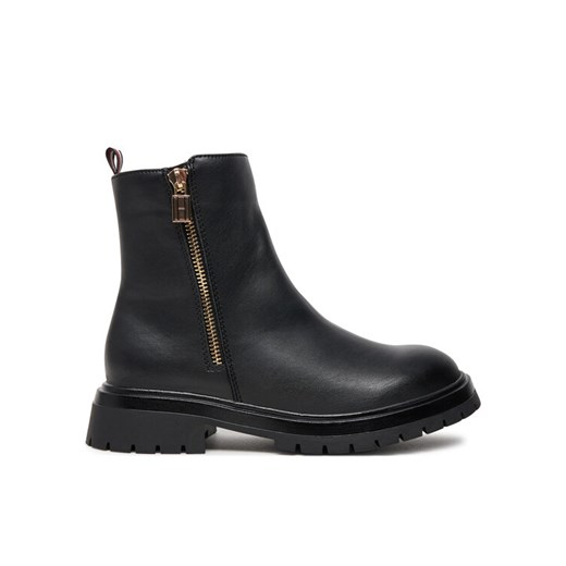 Botki Tommy Hilfiger Chelsea Boot T3A5-33566-1351 S Czarny ze sklepu eobuwie.pl w kategorii Buty zimowe dziecięce - zdjęcie 182110129