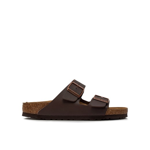 Klapki Birkenstock Arizona Birko-Flor 0051703 Brązowy 41 eobuwie.pl