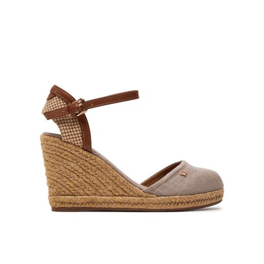 Espadryle Wrangler Brava Women Wedge 20241056 Szary ze sklepu eobuwie.pl w kategorii Espadryle damskie - zdjęcie 182110207