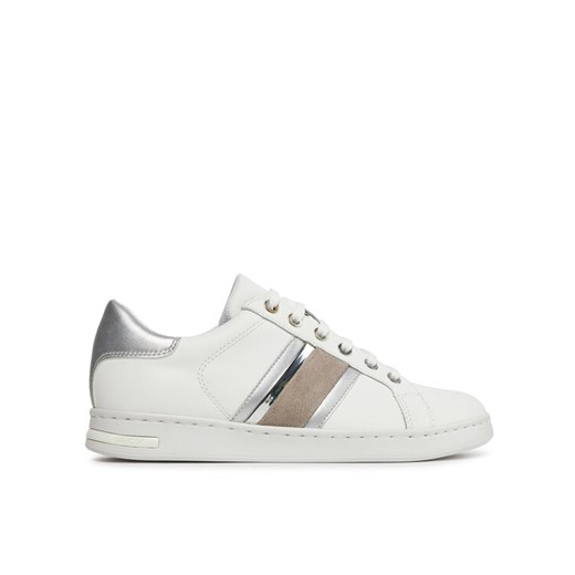 Sneakersy Geox D Jaysen D361BE 085NF C0007 Biały ze sklepu eobuwie.pl w kategorii Trampki damskie - zdjęcie 182110419