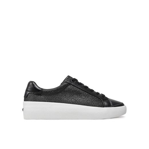 Sneakersy Calvin Klein Vulc HW0HW02212 Czarny ze sklepu eobuwie.pl w kategorii Buty sportowe damskie - zdjęcie 182110538