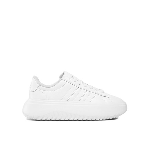Sneakersy adidas Grand Court Platform IE1089 Biały ze sklepu eobuwie.pl w kategorii Buty sportowe damskie - zdjęcie 182110586