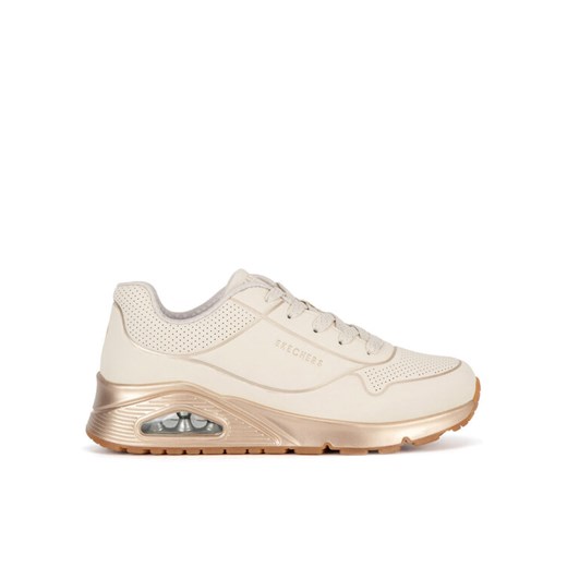 Sneakersy Skechers UNO GEN1 310538L NAT Beżowy ze sklepu eobuwie.pl w kategorii Buty sportowe dziecięce - zdjęcie 182110738