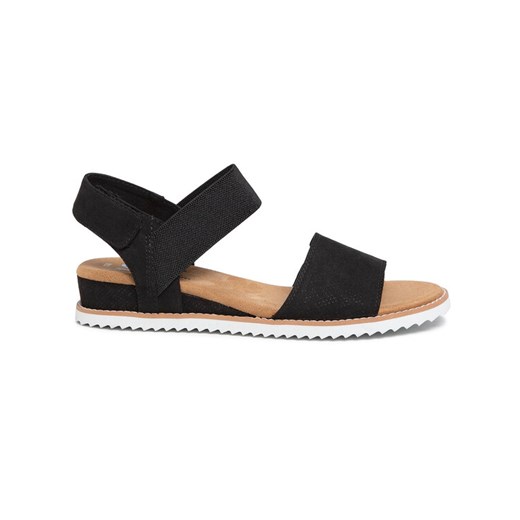 Sandały Skechers Desert Kiss 31440/BLK Czarny ze sklepu eobuwie.pl w kategorii Sandały damskie - zdjęcie 182110769