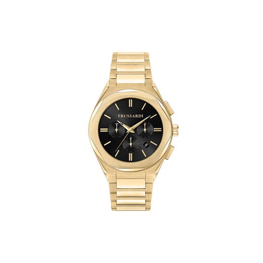 Zegarek Trussardi R2453156001 Złoty ze sklepu eobuwie.pl w kategorii Zegarki - zdjęcie 182110776