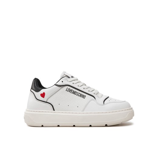 Sneakersy LOVE MOSCHINO JA15144G1LJC110A Biały ze sklepu eobuwie.pl w kategorii Buty sportowe damskie - zdjęcie 182110825