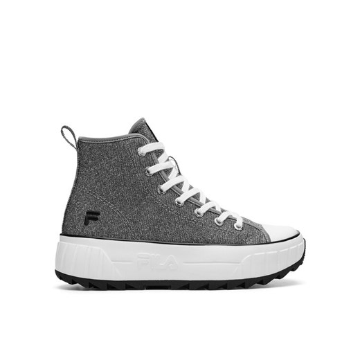 Trampki Fila BLOCKSTER F FFW0505-80061 Szary ze sklepu eobuwie.pl w kategorii Trampki damskie - zdjęcie 182110879