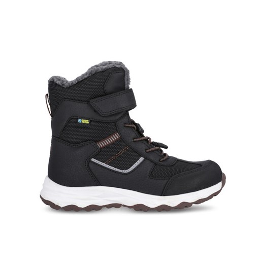 Śniegowce ZigZag Balful Kids Boot WP V2 Z244391 Czarny ze sklepu eobuwie.pl w kategorii Buty zimowe dziecięce - zdjęcie 182110908