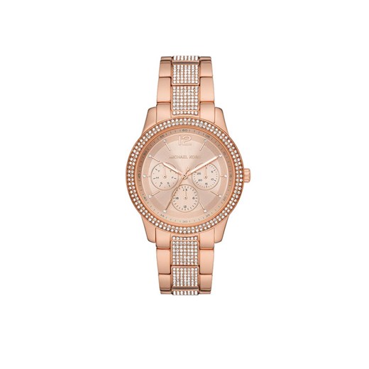 Zegarek Michael Kors Tibby MK7293 Różowe złocenie ze sklepu eobuwie.pl w kategorii Zegarki - zdjęcie 182110945