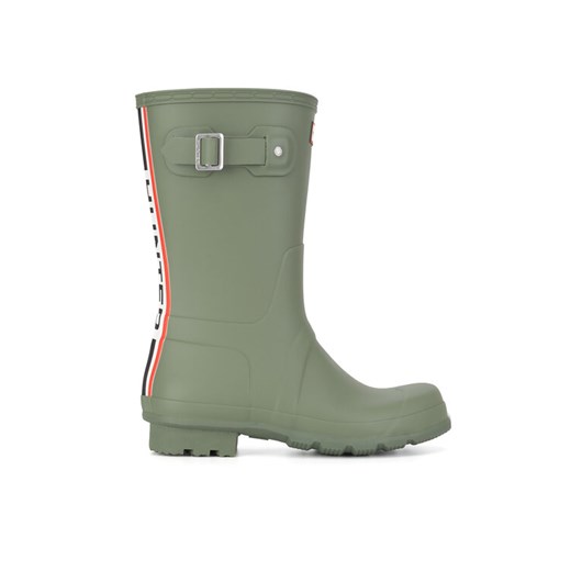 Kalosze Hunter MFS9353RMA-LIN-M Khaki ze sklepu eobuwie.pl w kategorii Kalosze męskie - zdjęcie 182111008