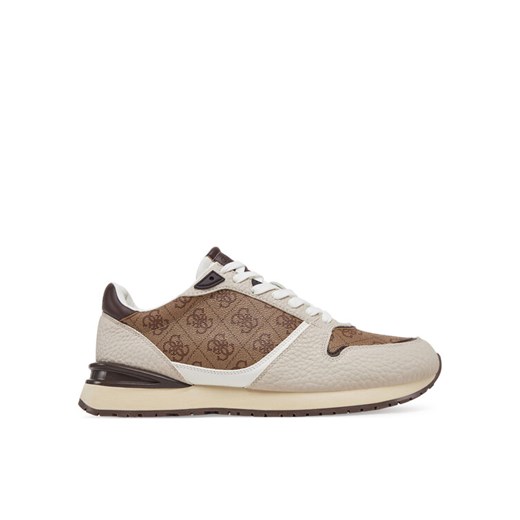 Sneakersy Guess FMJISL PEL12 Beżowy ze sklepu eobuwie.pl w kategorii Buty sportowe męskie - zdjęcie 182111058