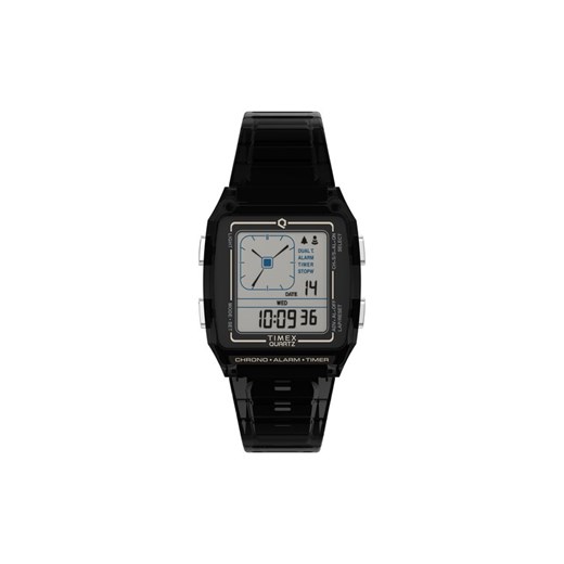 Zegarek Timex Timex Q TW2W45000 Szary ze sklepu eobuwie.pl w kategorii Zegarki - zdjęcie 182111079